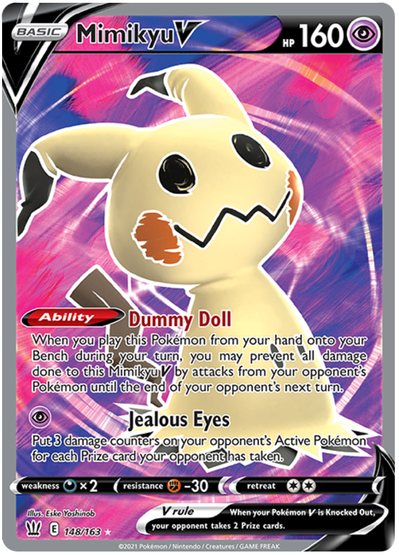 Mimikyu V (148/163) [Sword & Shield: Battle Styles] | Gear Gaming Bentonville