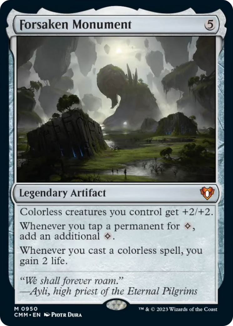 Forsaken Monument [Commander Masters] | Gear Gaming Bentonville