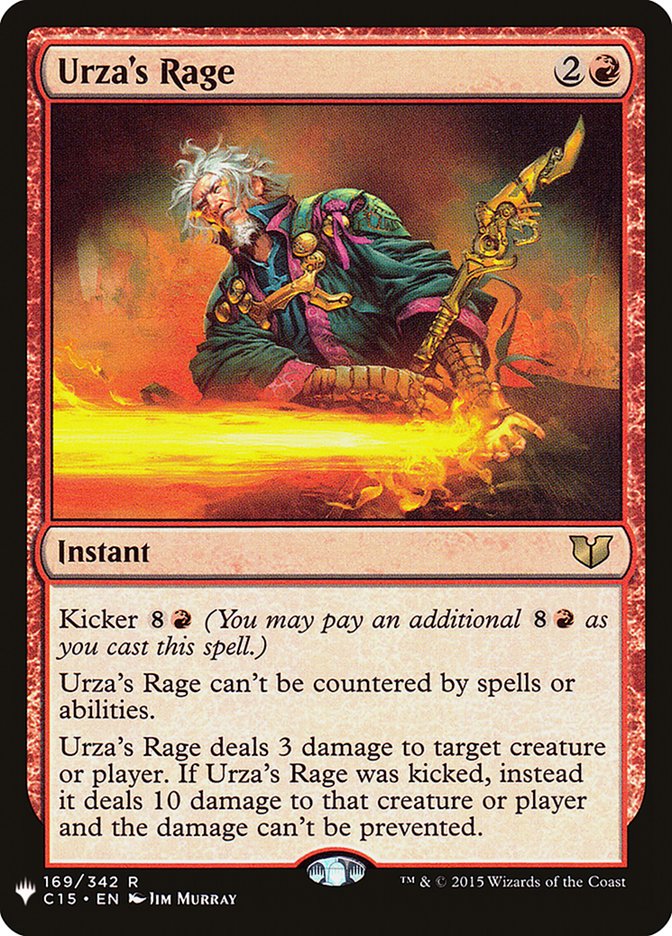 Urza's Rage [The List] | Gear Gaming Bentonville