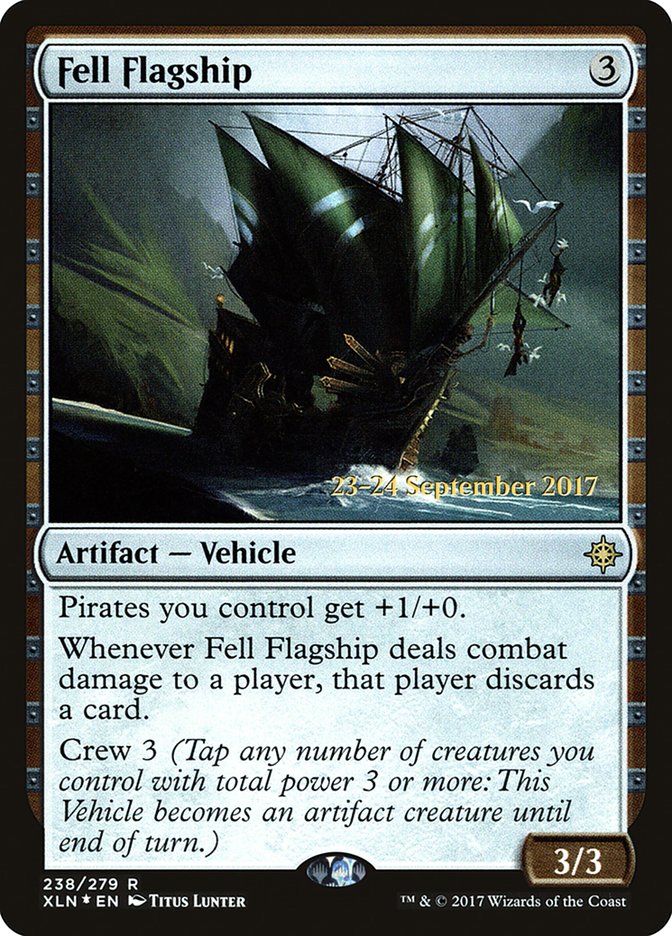 Fell Flagship [Ixalan Prerelease Promos] | Gear Gaming Bentonville