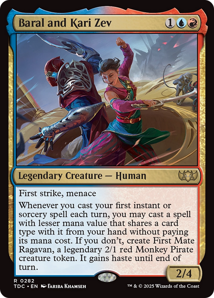 Baral and Kari Zev [Tarkir: Dragonstorm Commander] | Gear Gaming Bentonville