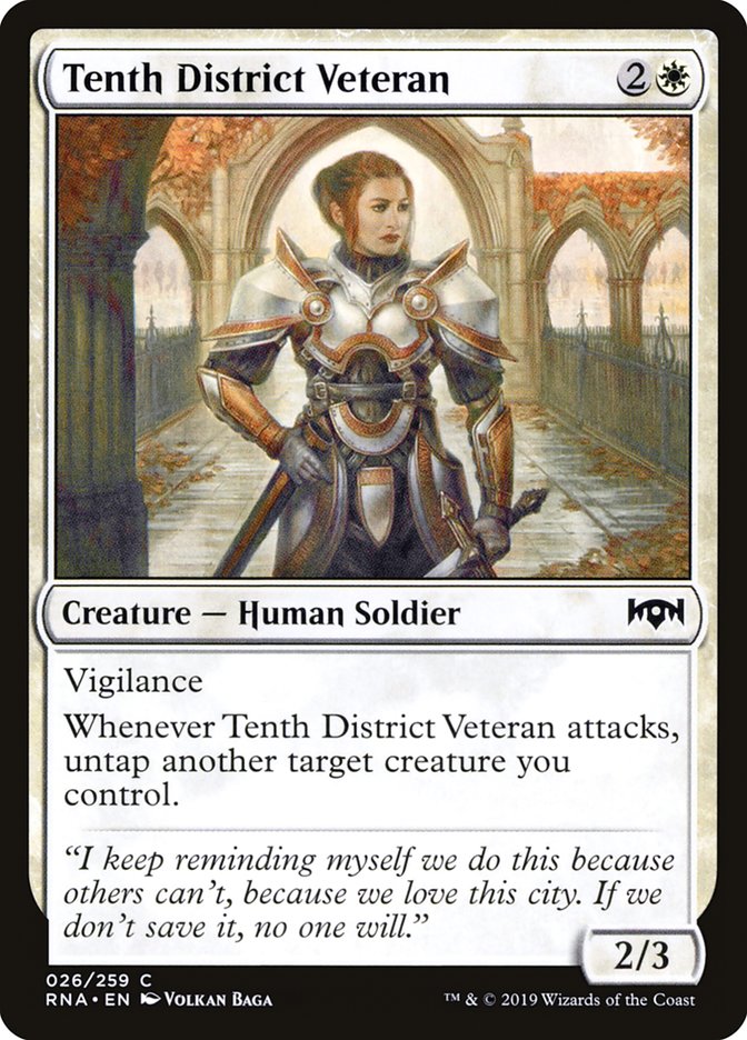 Tenth District Veteran [Ravnica Allegiance] | Gear Gaming Bentonville
