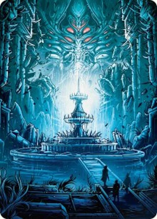 Island Art Card [Duskmourn: House of Horror Art Series] | Gear Gaming Bentonville