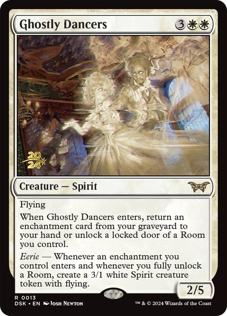 Ghostly Dancers [Duskmourn: House of Horror Prerelease Promos] | Gear Gaming Bentonville