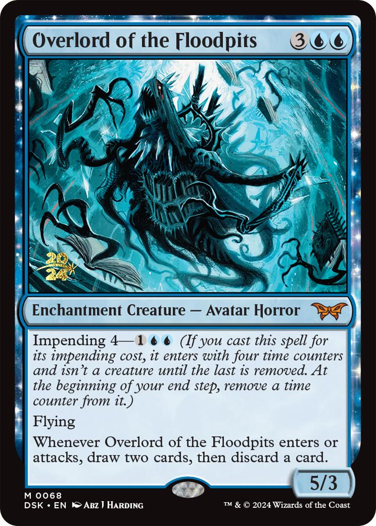 Overlord of the Floodpits [Duskmourn: House of Horror Prerelease Promos] | Gear Gaming Bentonville