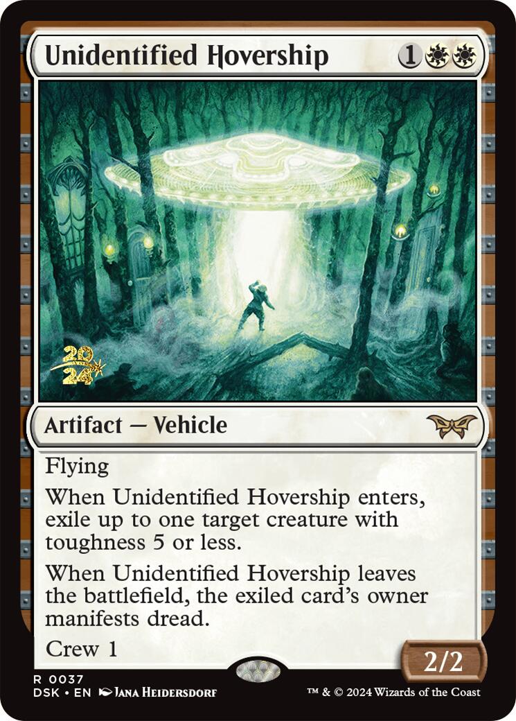 Unidentified Hovership [Duskmourn: House of Horror Prerelease Promos] | Gear Gaming Bentonville