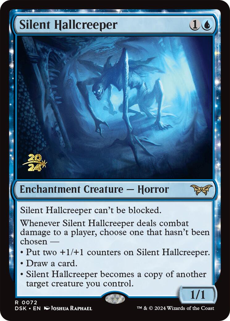 Silent Hallcreeper [Duskmourn: House of Horror Prerelease Promos] | Gear Gaming Bentonville