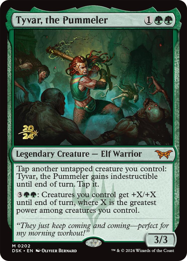 Tyvar, the Pummeler [Duskmourn: House of Horror Prerelease Promos] | Gear Gaming Bentonville