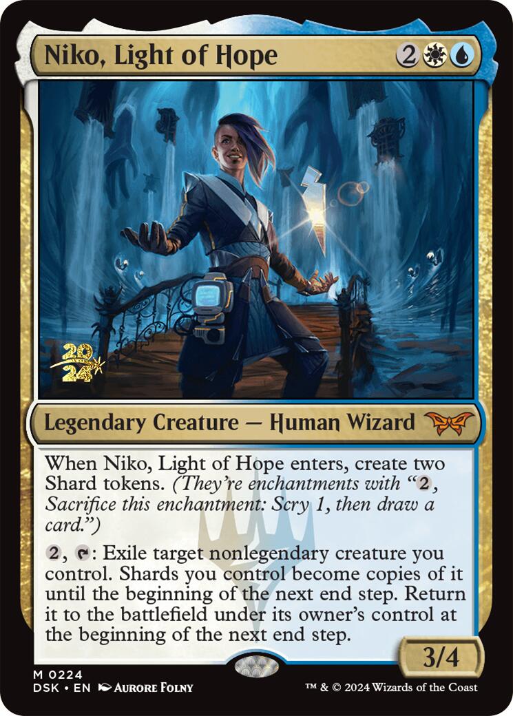 Niko, Light of Hope [Duskmourn: House of Horror Prerelease Promos] | Gear Gaming Bentonville