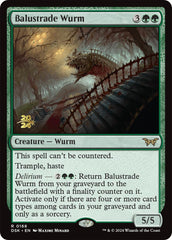 Balustrade Wurm [Duskmourn: House of Horror Prerelease Promos] | Gear Gaming Bentonville