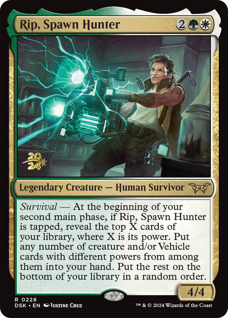 Rip, Spawn Hunter [Duskmourn: House of Horror Prerelease Promos] | Gear Gaming Bentonville