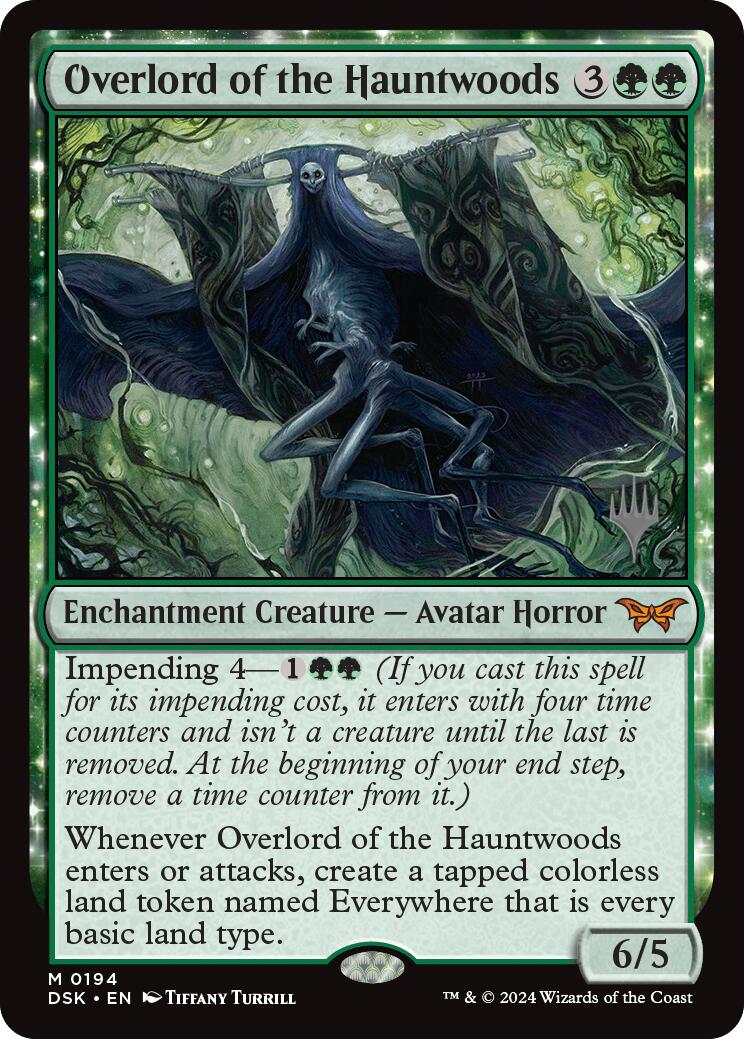 Overlord of the Hauntwoods [Duskmourn: House of Horror Promos] | Gear Gaming Bentonville