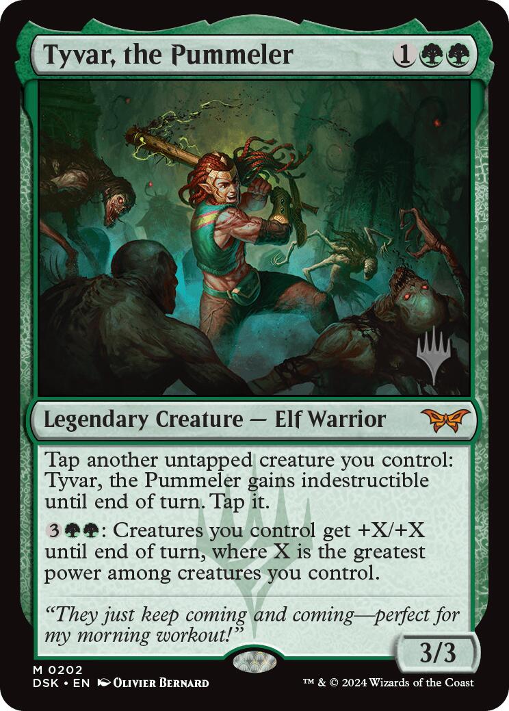 Tyvar, the Pummeler [Duskmourn: House of Horror Promos] | Gear Gaming Bentonville