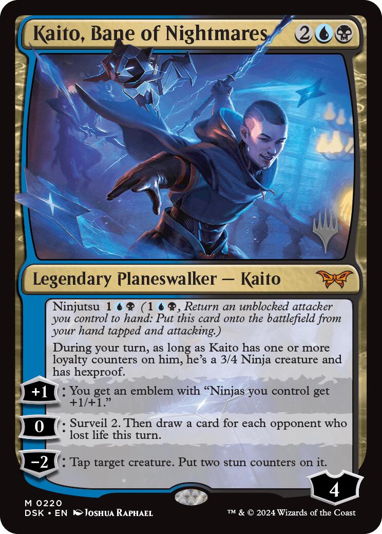 Kaito, Bane of Nightmares [Duskmourn: House of Horror Promos] | Gear Gaming Bentonville