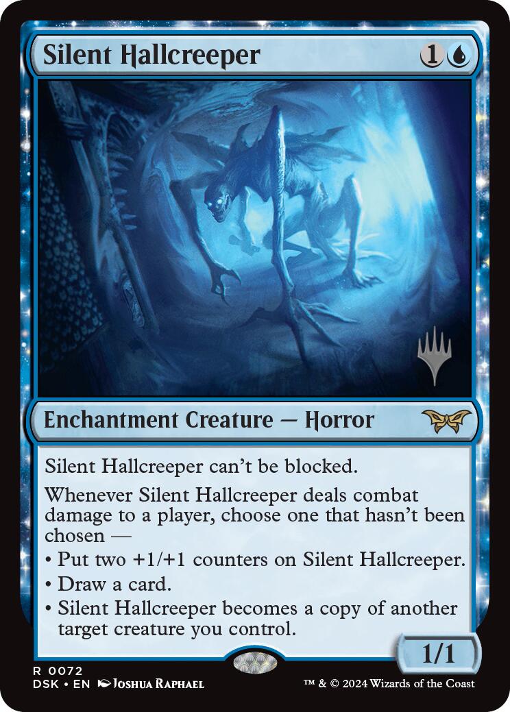 Silent Hallcreeper [Duskmourn: House of Horror Promos] | Gear Gaming Bentonville