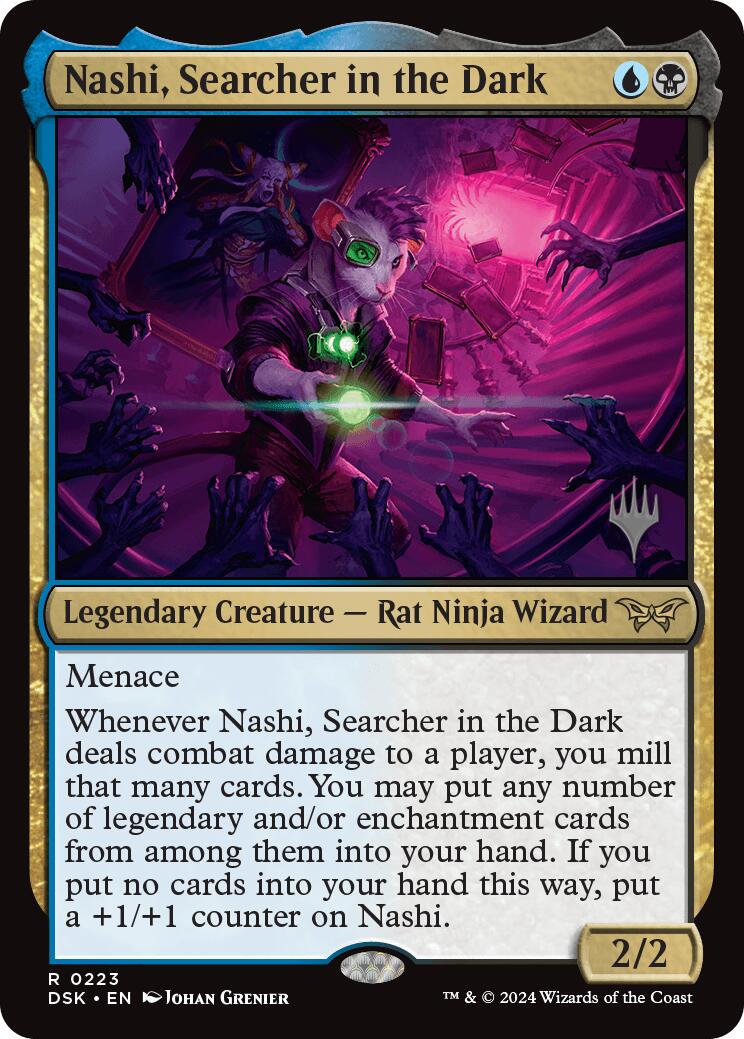 Nashi, Searcher in the Dark [Duskmourn: House of Horror Promos] | Gear Gaming Bentonville