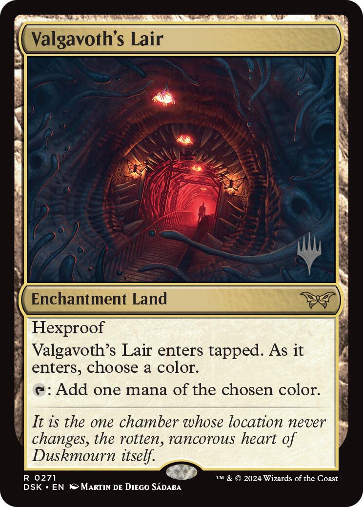 Valgavoth's Lair [Duskmourn: House of Horror Promos] | Gear Gaming Bentonville