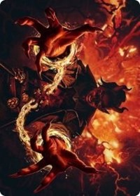 Tibalt's Trickery Art Card [Kaldheim Art Series] | Gear Gaming Bentonville
