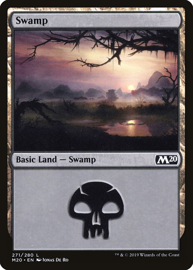 Swamp (271) [Core Set 2020] | Gear Gaming Bentonville
