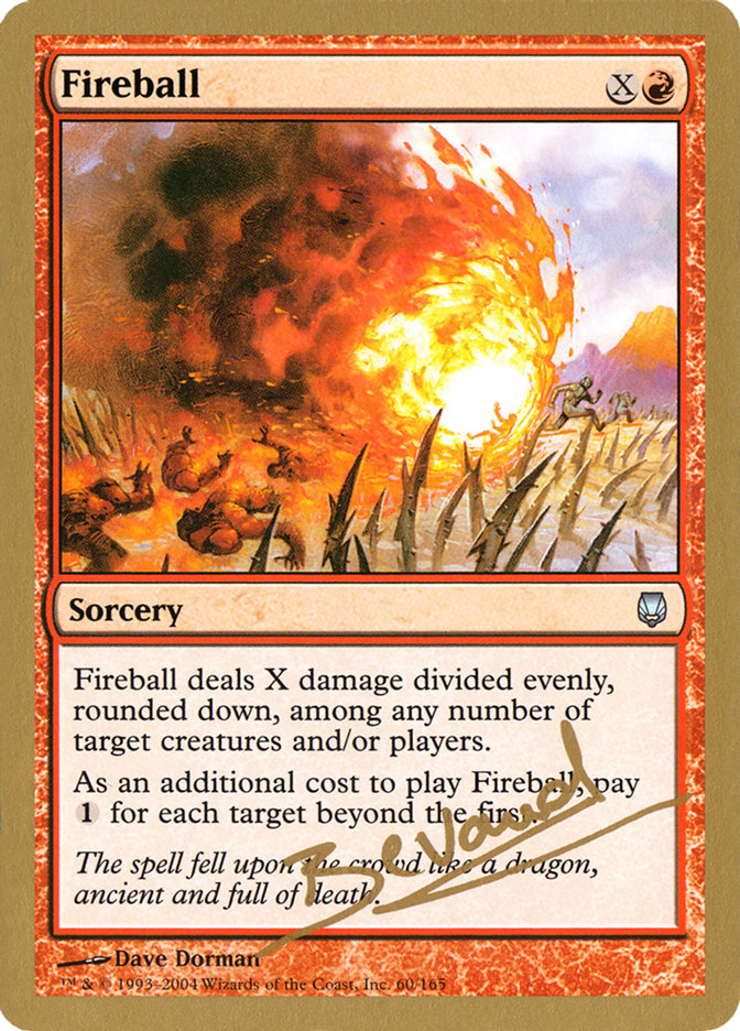 Fireball (Manuel Bevand) [World Championship Decks 2004] | Gear Gaming Bentonville