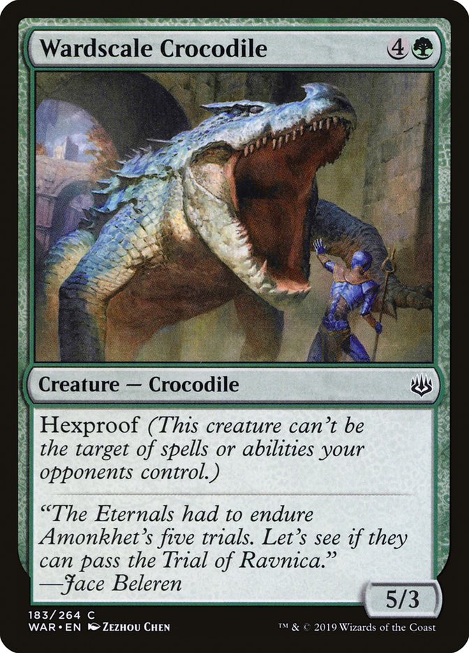 Wardscale Crocodile [War of the Spark] | Gear Gaming Bentonville