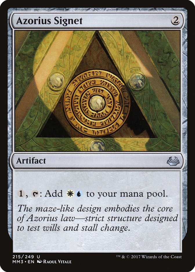 Azorius Signet [Modern Masters 2017] | Gear Gaming Bentonville