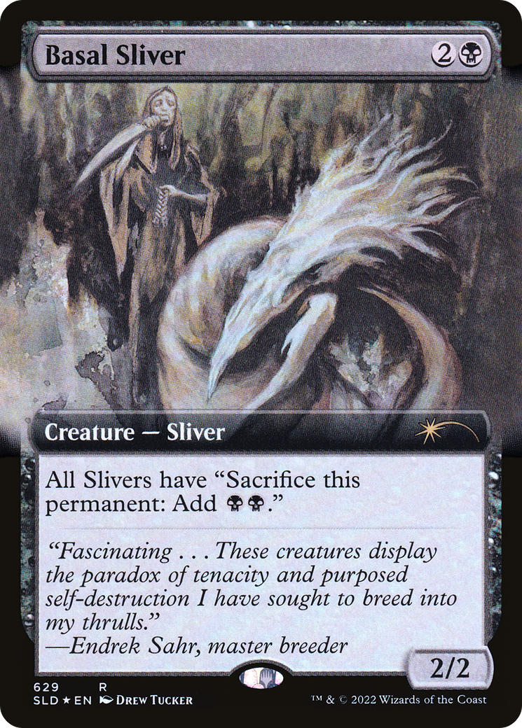 Basal Sliver (Extended Art) [Secret Lair Drop Promos] | Gear Gaming Bentonville