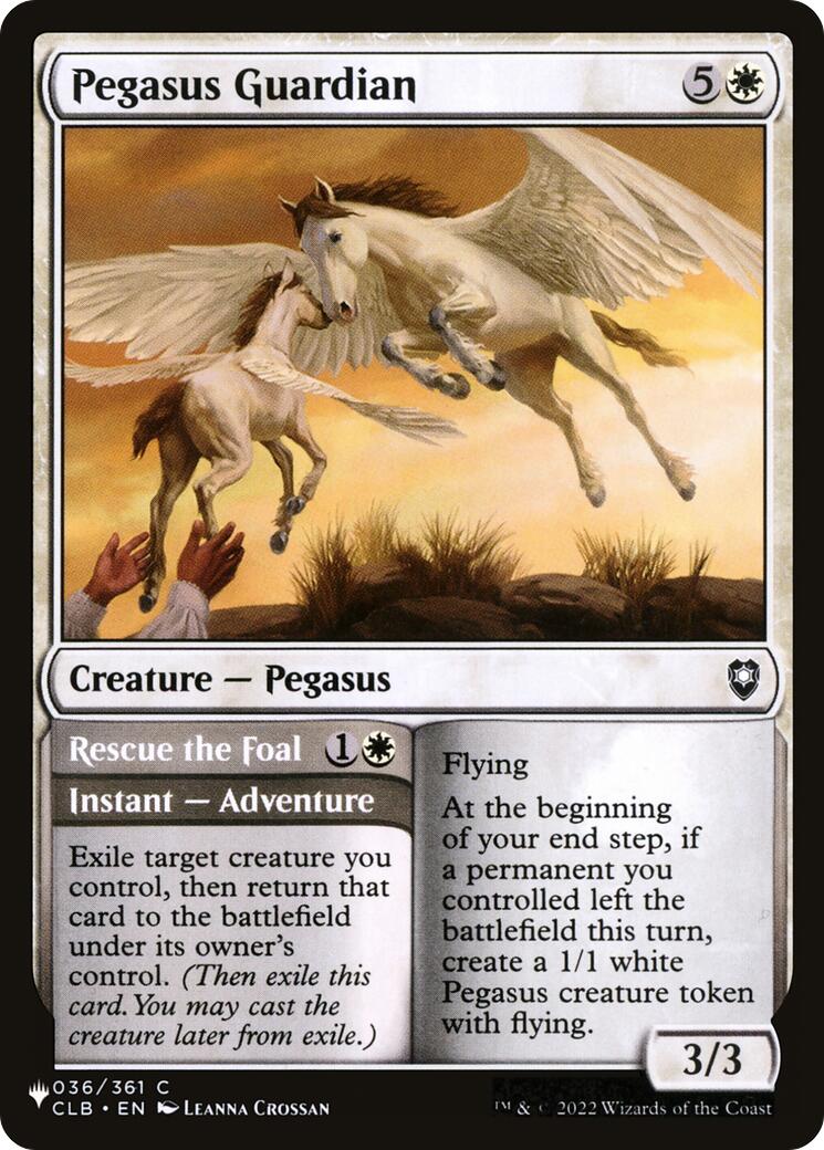 Pegasus Guardian [The List Reprints] | Gear Gaming Bentonville