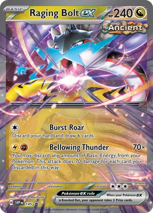 Raging Bolt ex (145) [SV: Scarlet & Violet Promo Cards] | Gear Gaming Bentonville