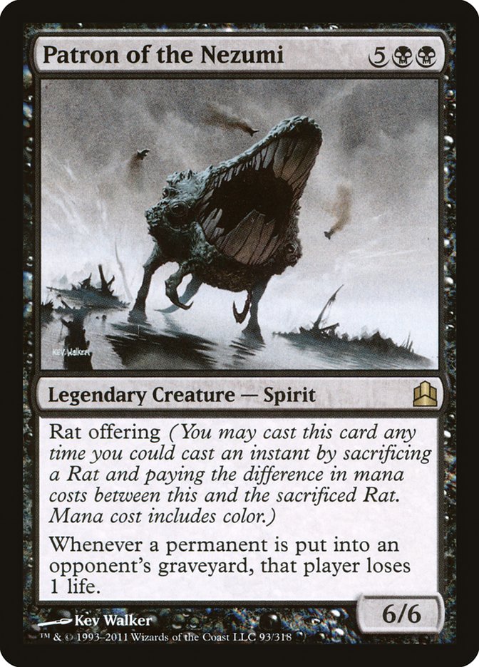 Patron of the Nezumi [Commander 2011] | Gear Gaming Bentonville