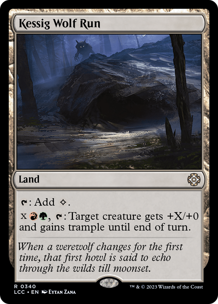 Kessig Wolf Run [The Lost Caverns of Ixalan Commander] | Gear Gaming Bentonville
