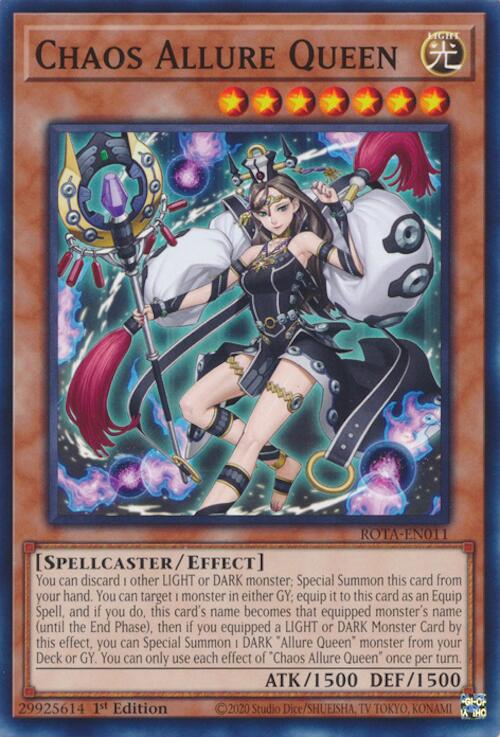 Chaos Allure Queen [ROTA-EN011] Common | Gear Gaming Bentonville