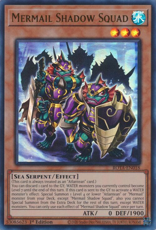 Mermail Shadow Squad [ROTA-EN018] Ultra Rare | Gear Gaming Bentonville