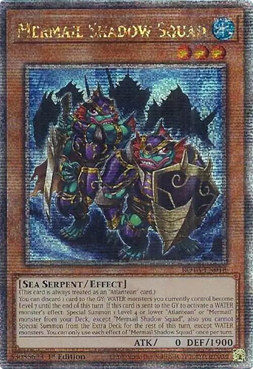 Mermail Shadow Squad (Quarter Century Secret Rare) [ROTA-EN018] Quarter Century Secret Rare | Gear Gaming Bentonville