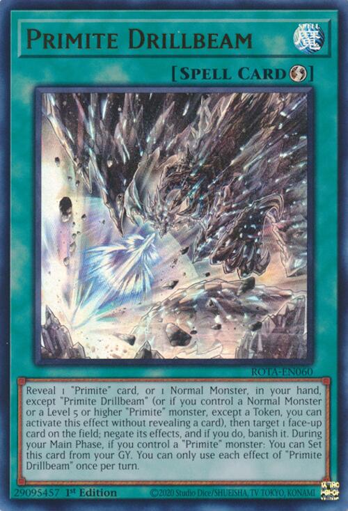 Primite Drillbeam [ROTA-EN060] Ultra Rare | Gear Gaming Bentonville
