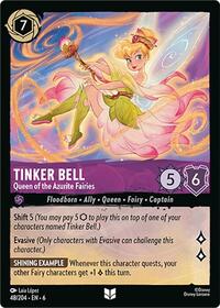 Tinker Bell - Queen of the Azurite Fairies (48/204) [Azurite Sea] | Gear Gaming Bentonville