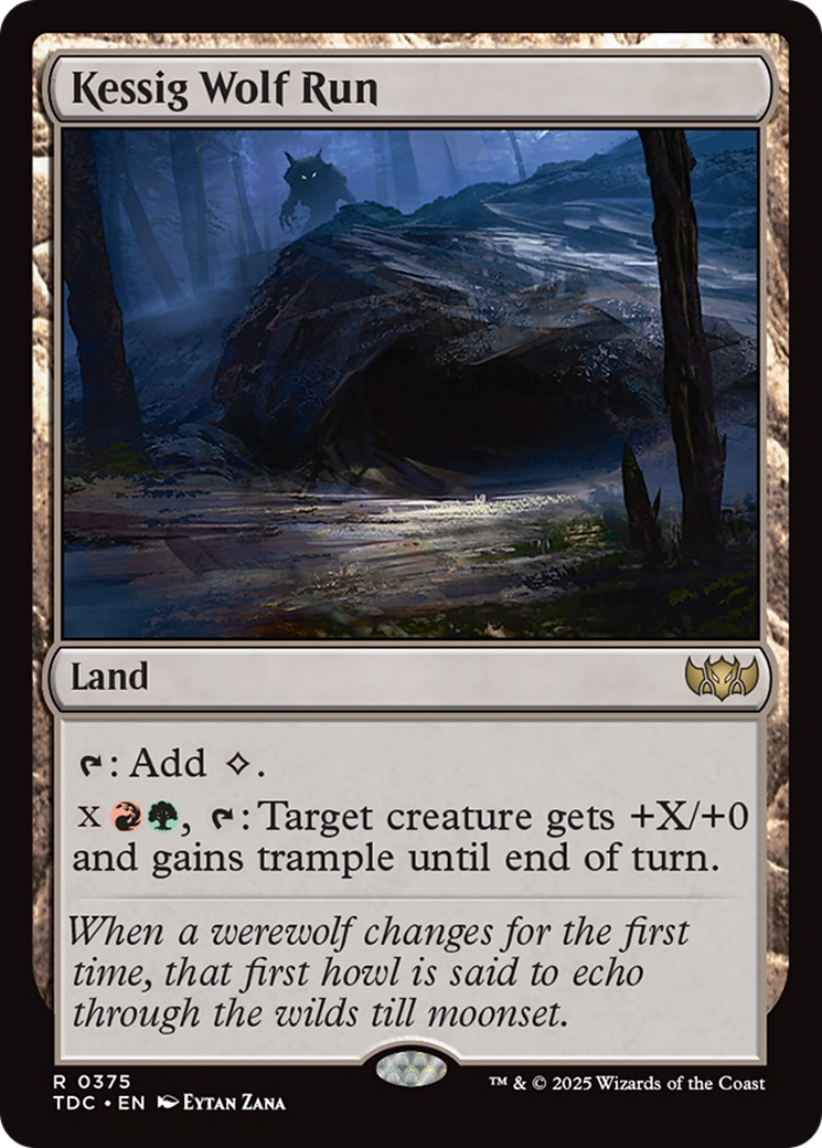 Kessig Wolf Run [Tarkir: Dragonstorm Commander] | Gear Gaming Bentonville