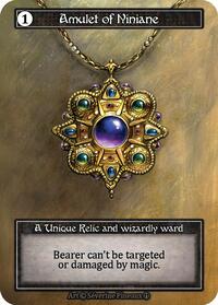 Amulet of Niniane (Foil) [Arthurian Legends] | Gear Gaming Bentonville