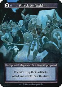 Attack by Night (Foil) [Arthurian Legends] | Gear Gaming Bentonville