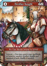 Brother Knight (Foil) [Arthurian Legends] | Gear Gaming Bentonville