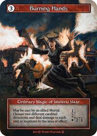 Burning Hands (Foil) [Arthurian Legends] | Gear Gaming Bentonville