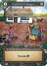 Common Cottagers (Foil) [Arthurian Legends] | Gear Gaming Bentonville