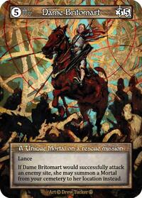 Dame Britomart (Foil) [Arthurian Legends] | Gear Gaming Bentonville