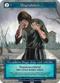 Degradation (Foil) [Arthurian Legends] | Gear Gaming Bentonville