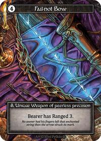 Fail-not Bow (Foil) [Arthurian Legends] | Gear Gaming Bentonville