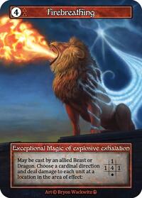 Firebreathing (Foil) [Arthurian Legends] | Gear Gaming Bentonville