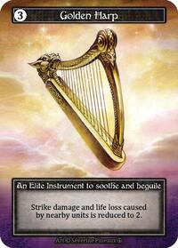 Golden Harp (Foil) [Arthurian Legends] | Gear Gaming Bentonville