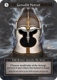 Goswhit Helmet (Foil) [Arthurian Legends] | Gear Gaming Bentonville