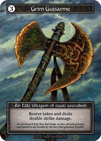 Grim Guisarme (Foil) [Arthurian Legends] | Gear Gaming Bentonville