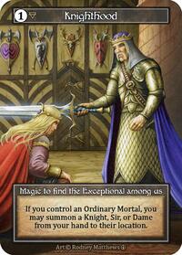 Knighthood (Foil) [Arthurian Legends] | Gear Gaming Bentonville